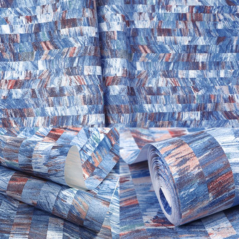 Unpasted Abstract Painting Wallpaper Modern Non-Woven Fabric Wall Art, 33' L x 20.5" W