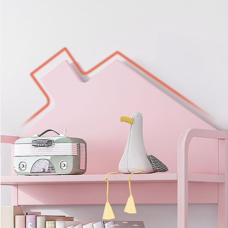 Scandinavian Metal Open Back Bookcase 9.4" Wide Home Bookshelf