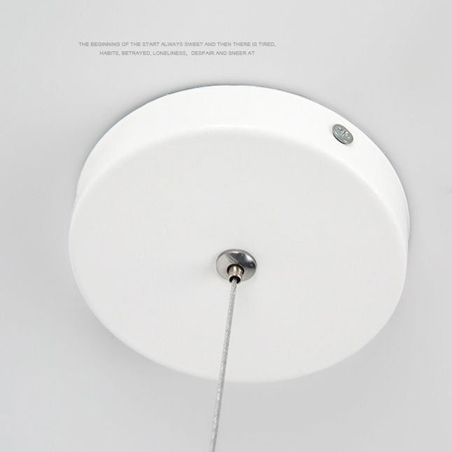 Pendance île rectangulaire beige éclairage moderne les lampes îles à LED minimaliste modernes