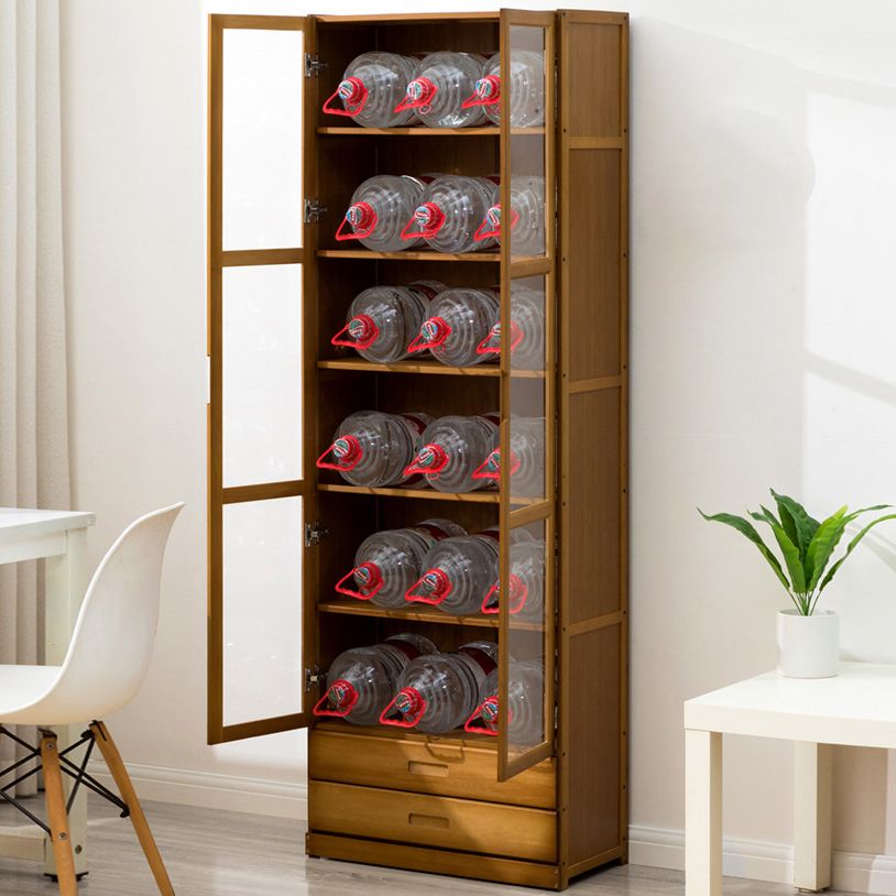 Closed Back Bookshelf Door Standard Bookcase for Home Office