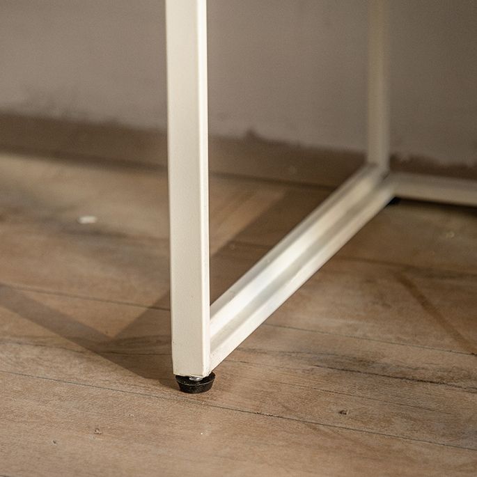 Modern Curio Cabinet Metal Glass Doors Buffet Cabinet for Dining Room