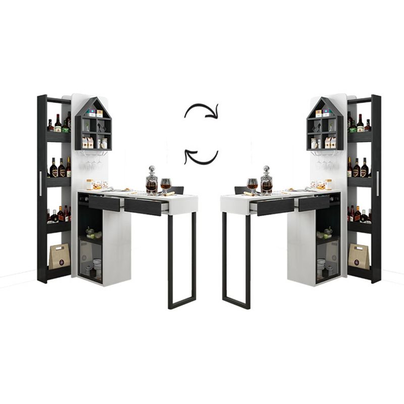 1/2/3 Pieces Counter Height Pub Set Rectangular for Living Room