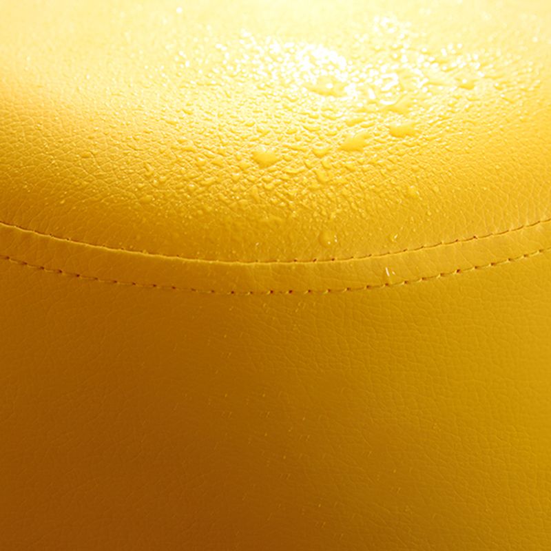 Modern Specialty Target Pouf Plain PU Leather Water Resistant Ottoman Taverna