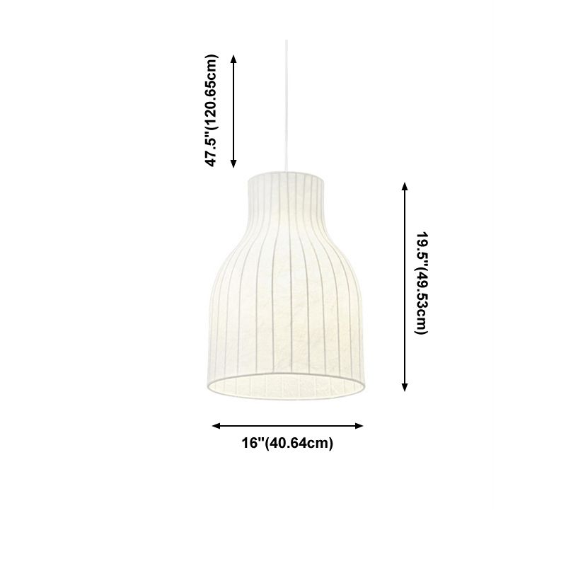 Ménage moderne suspendu en soie légère suspension pour le salon du salon