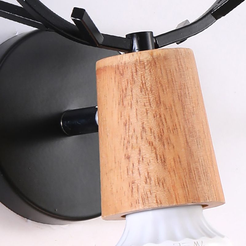 Luci da parete geometriche multi -luci lampade a parete in metallo moderno