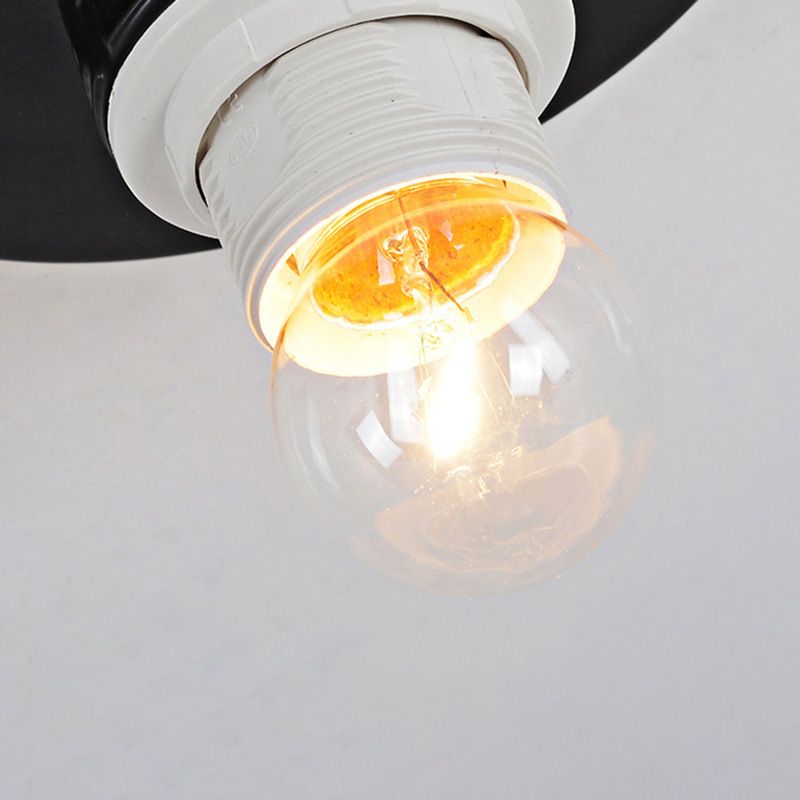 Quadratisch/Rund Flush Mount Licht Stoff Schatten Chinesische Stil Bündig Deckenleuchte