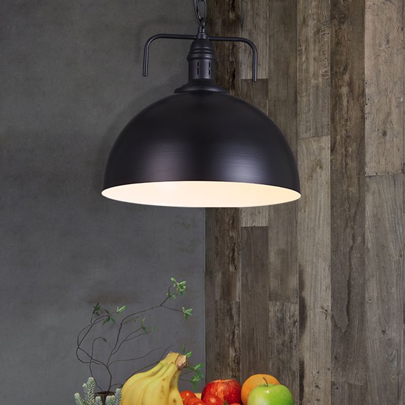 Lumière suspendue industrielle colorée d'éclairage de pendentif en métal pour le salon