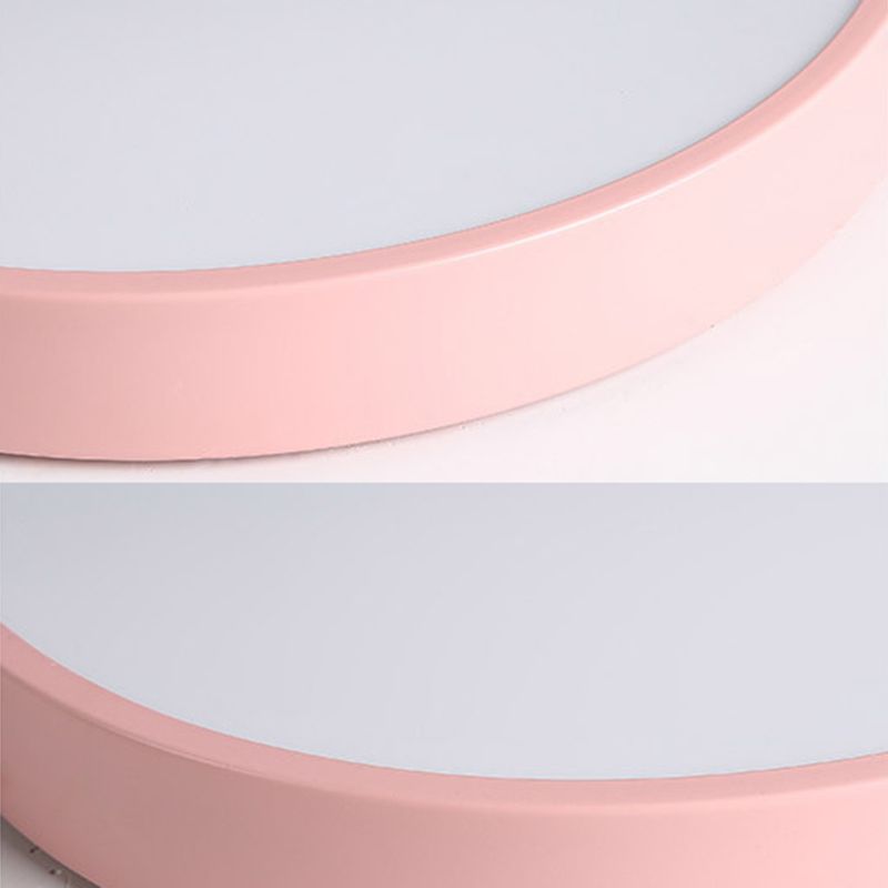 LED-inbouwlamp in Scandinavische stijl, cirkelvormige inbouwverlichting met acrylkap