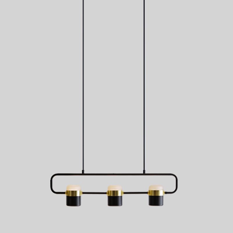 Contemporary Pendant Lights Cylinder Hanging Lights for Kitchen Island