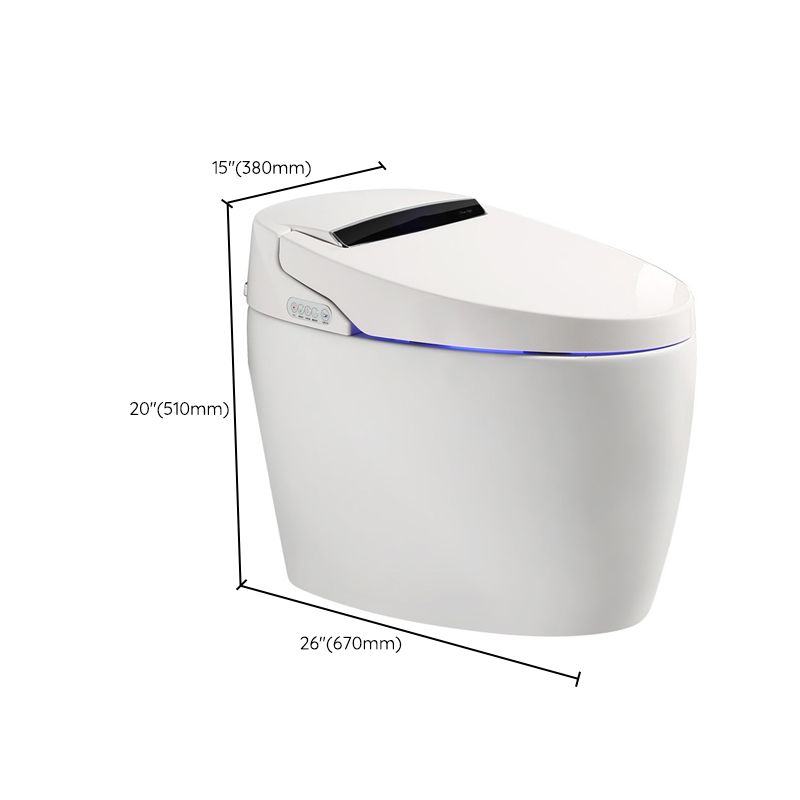 All-In-One Porcelain Toilet Bowl Porcelain Siphon Jet Flush Toilet