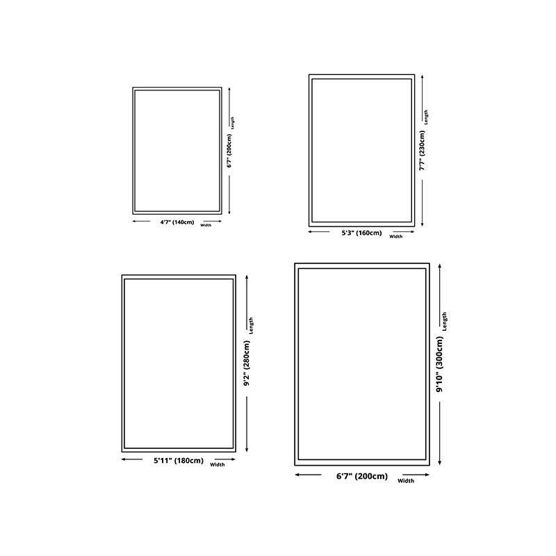 Red Modern Rug Polyester Santa Claus Rug Non-Slip BKing Rug for Living Room