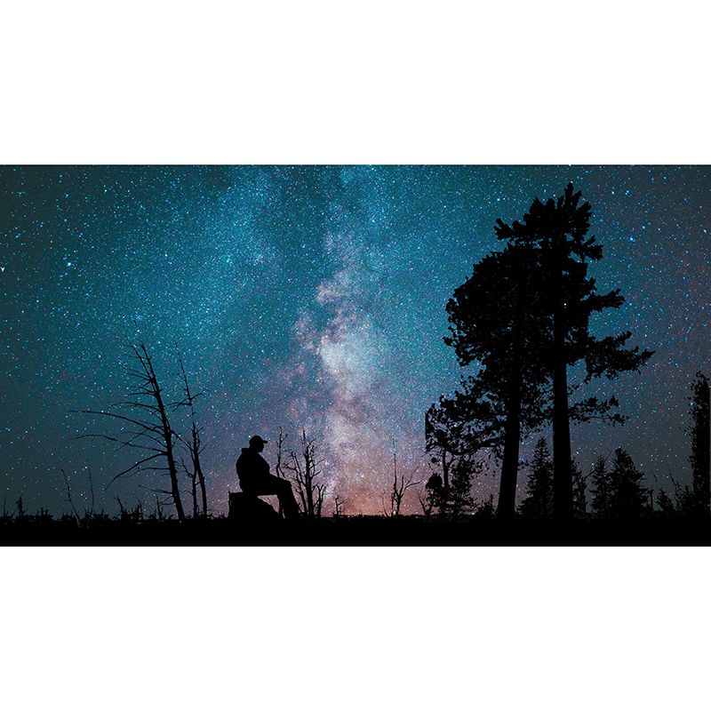 Novelty Style Mural Wallpaper Universe Mildew Resistant Wall Decor