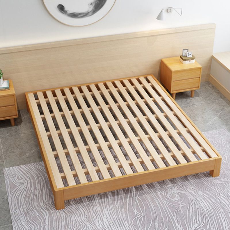 Modern Bed Frame Mattress Included Bed with Custom Four Legs