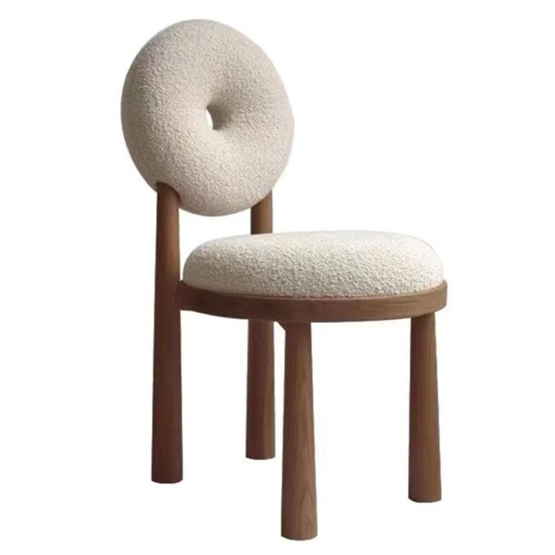 Upholstered Armless Dining Chairs King Louis Back Side Chair