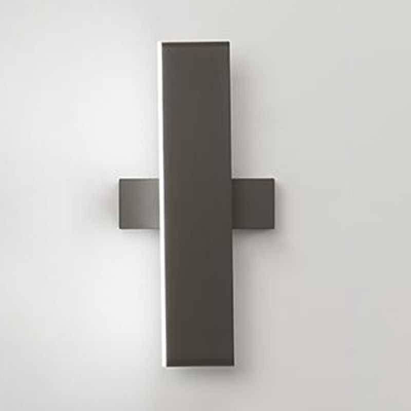 Single Black/White Modern Wall Mounted Sconce LED Wall Light for Living Room