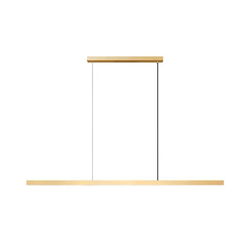 Modern Simplicity Round Chandelier Lamp Aluminum Hanging Pendant Lights for Restaurant