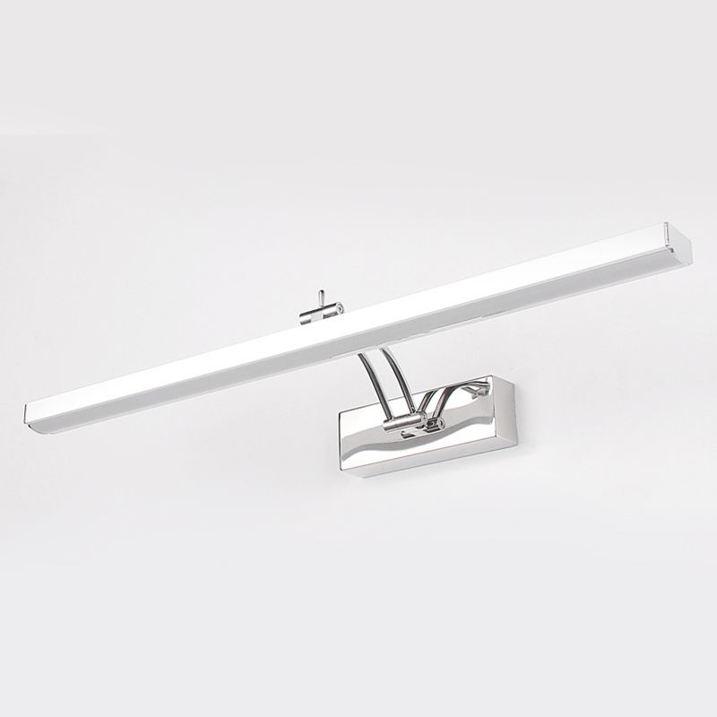 Contemporary Vanity Light Simple Linear Mirror Lighting Fixtures for Bathroom