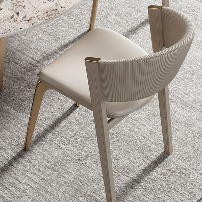 Home Dining Room Dining Side Chair Armless Upholstered Dining Chair