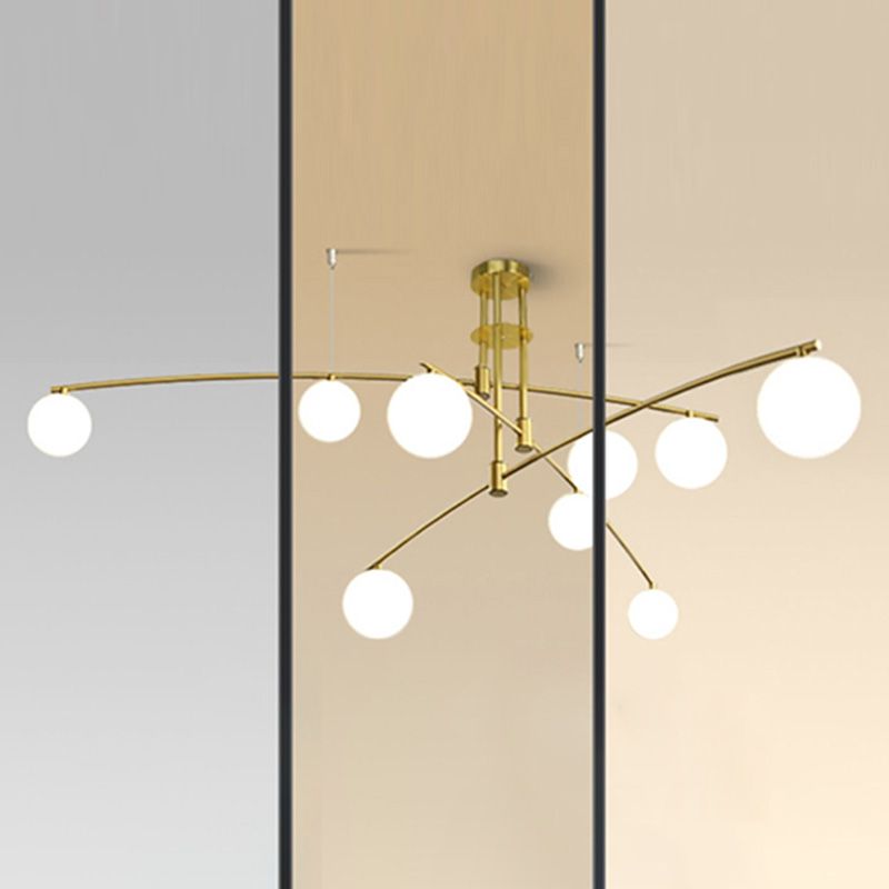 2 colori moderni opzionali per sala da pranzo a sospensione a sospensione in ottone