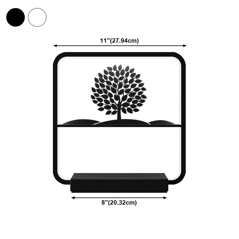 Modern Simple Table Lamp Household Linear Table Light Fixture for Living Room Bedroom