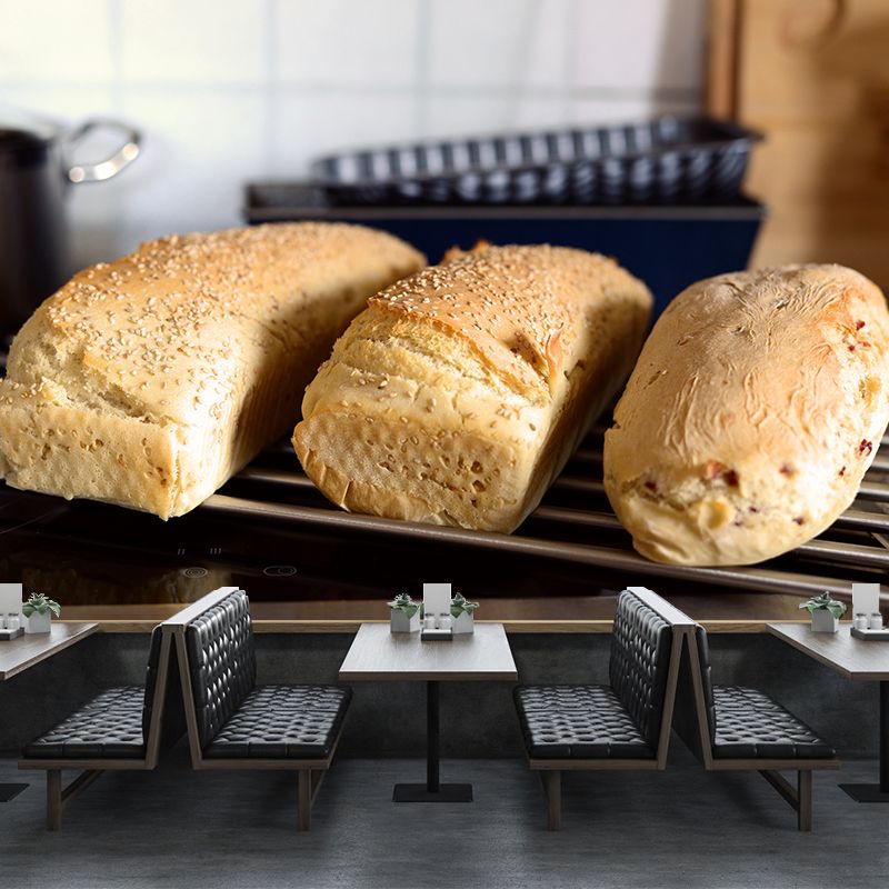 Tempting Bread Mural Wallpaper Water-Resistant Wall Covering for Dessert Shop Decoration