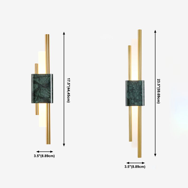 Lampada a parete a 1 luci lampada moderna a parete a parete con tonalità acrilica bianca