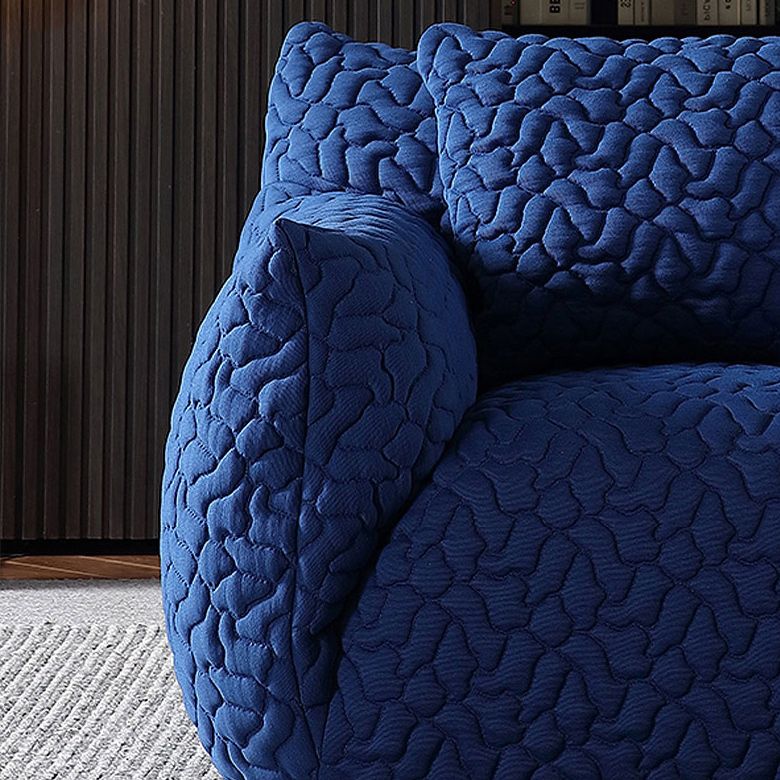 39.3" Wide Contemporary Style Single Sofa Chair Polyester Blend Arm Chair