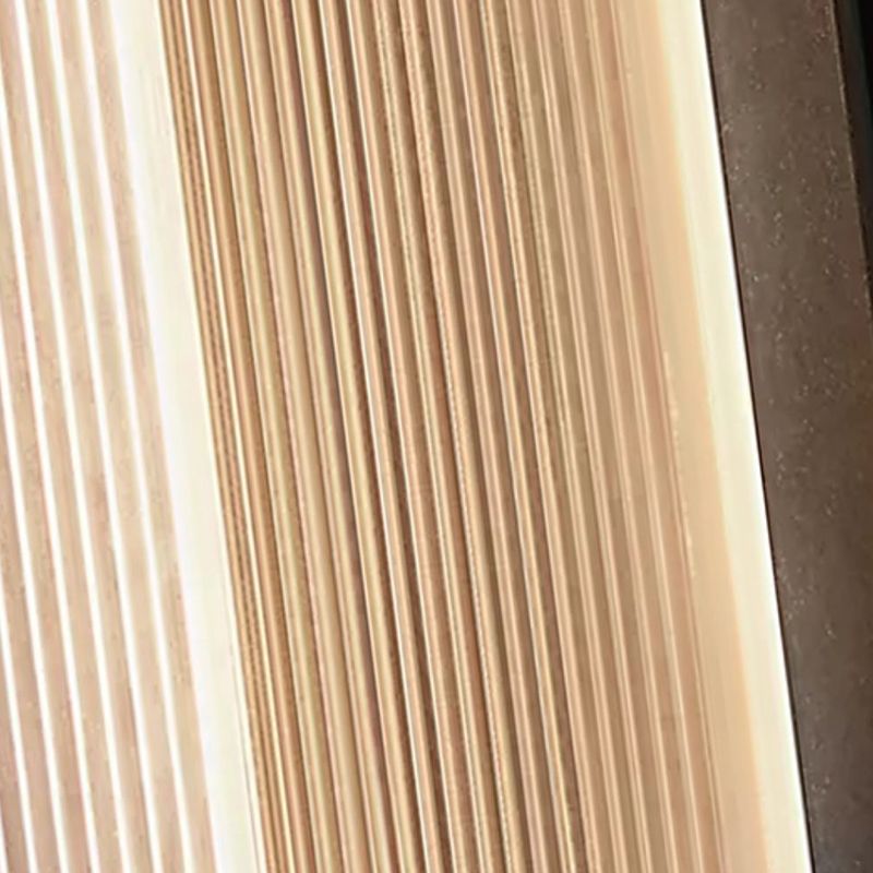 Rectangle Wall Sconce Contemporary Waterproof Wall Light Fixture for Courtyard