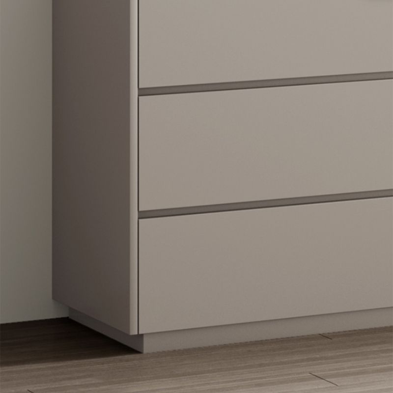 Modern Brown Solid Wood Bedroom Standing With Drawer Make-up Vanity