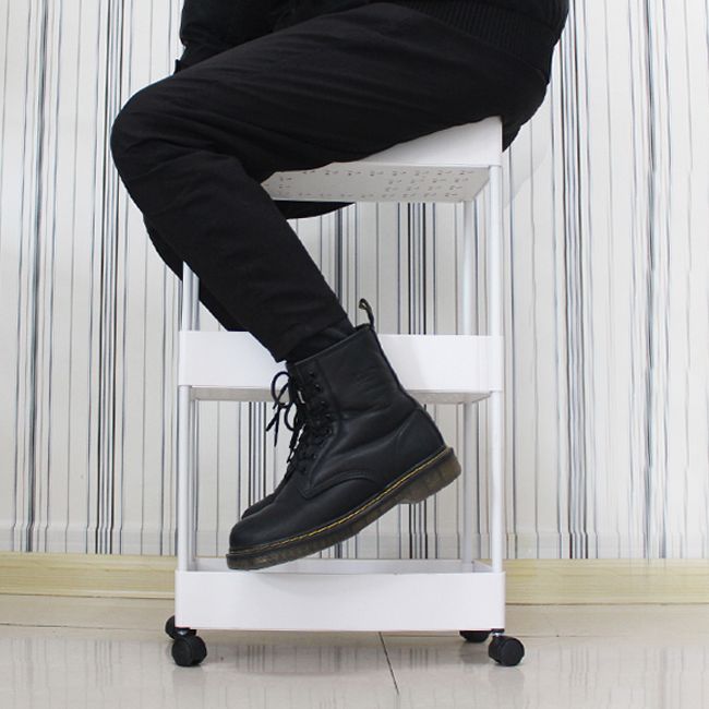 Libreria etagere verticale contemporanea con libreria di plastica in metallo