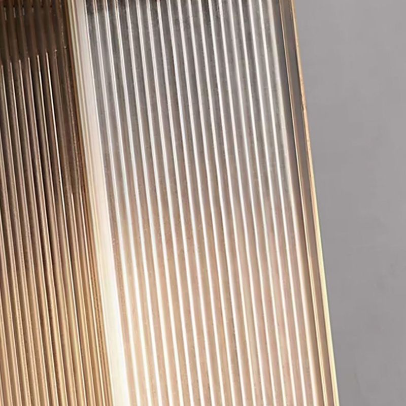 Rectangle Wall Sconce Contemporary Waterproof Wall Light Fixture for Courtyard