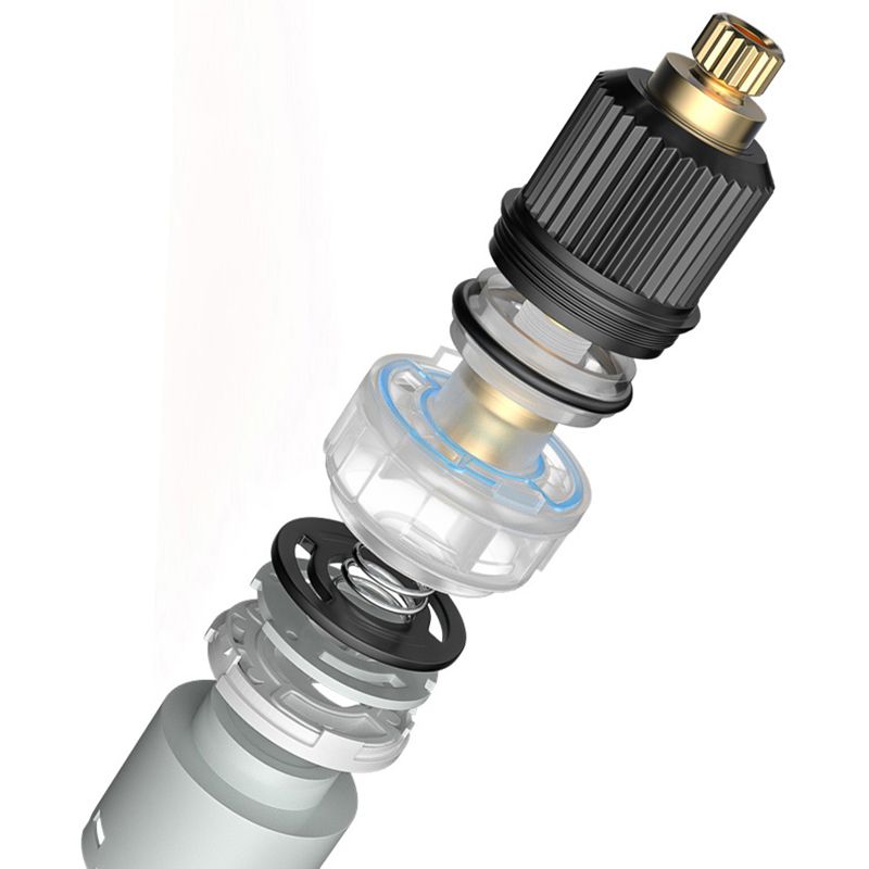 Contemporary Shower System Slide Bar Adjustable Shower Head Wall Mounted Shower Set