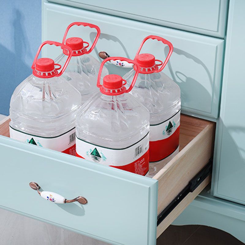 15.6-inch Width Coastal Dresser Solid Wood Storage Chest with 3/6 Drawers