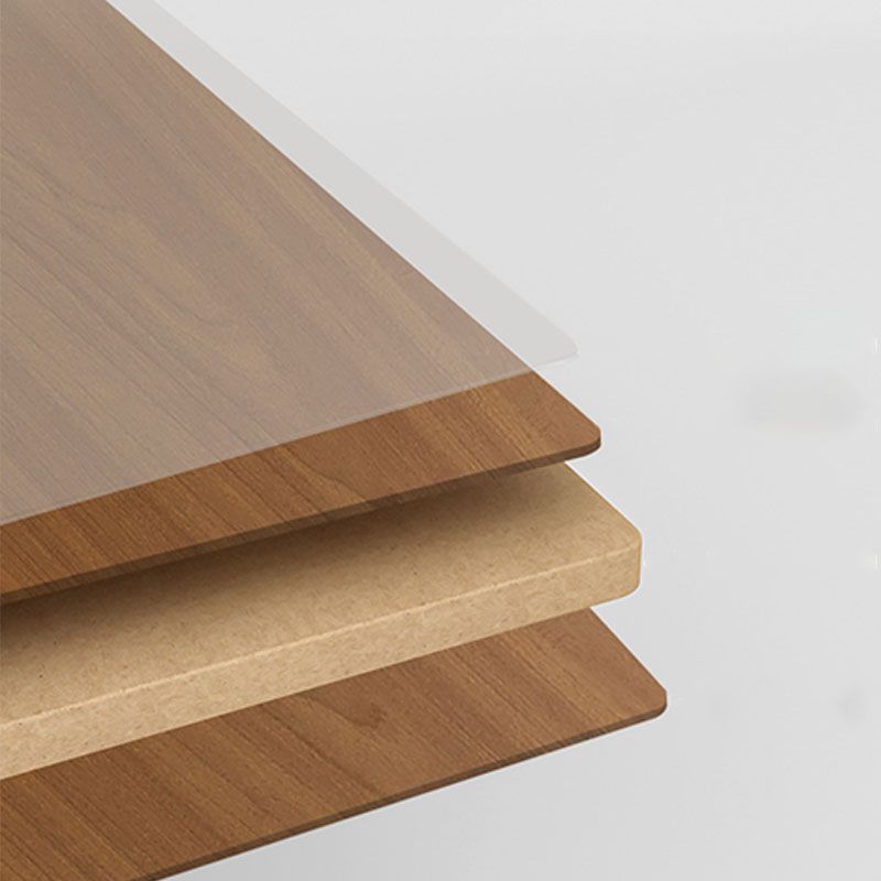 16" D Storage Chest Modern Wood Storage Chest in White and Brown