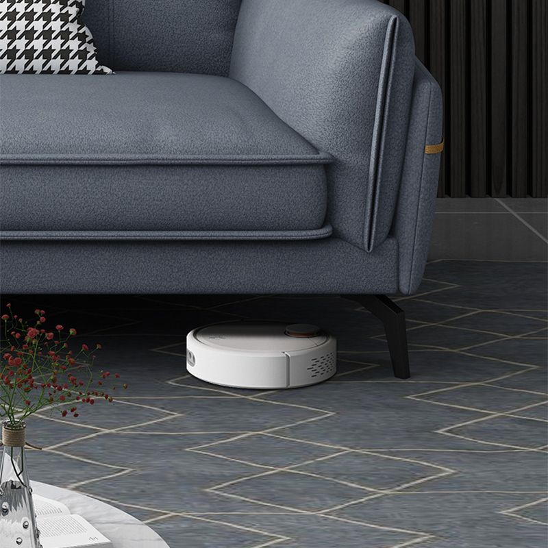 Scandinavian Blue Pillow Back Sectionals/Sofa for Living Room 35.43" High