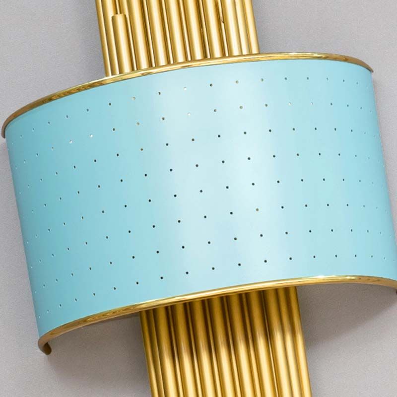 Iluminación de apliques de pared luz de metal de estilo moderno de estilo LED para dormitorio