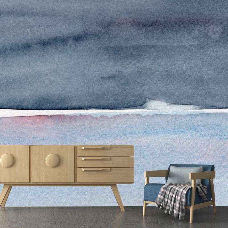 Environmental Wall Mural Wallpaper Abstract Watercolor Bedroom Wall Mural