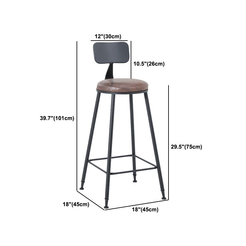 Industrial 1/2/3/5 Pieces Solid Wood Bar Table Set Square Bistro Set