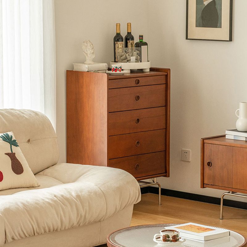 Modern Storage Chest Solid Wood Storage Chest Dresser with Drawers