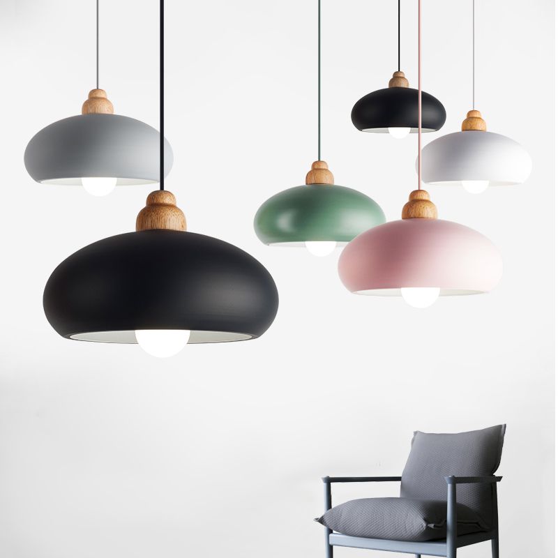 Aluminum Hanging Light Kit Modern 1-Light Ceiling Pendant Light for Shop