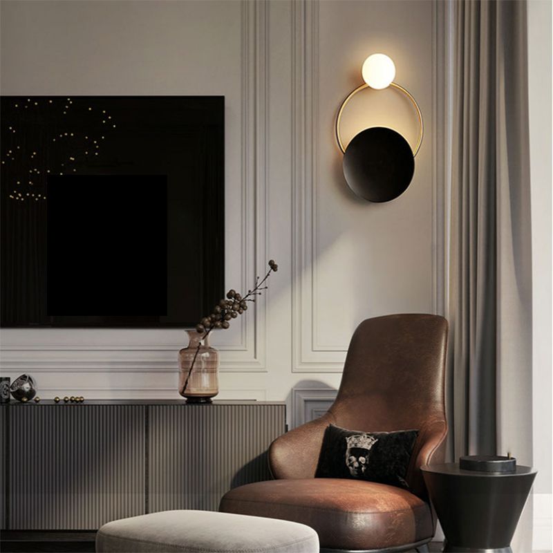 2 Light Unique Shape Wall Mounted Light Modern Sconce Light Fixture for Living Room