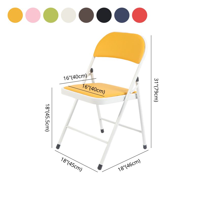 Chaise en métal intérieur-extérieur moderne