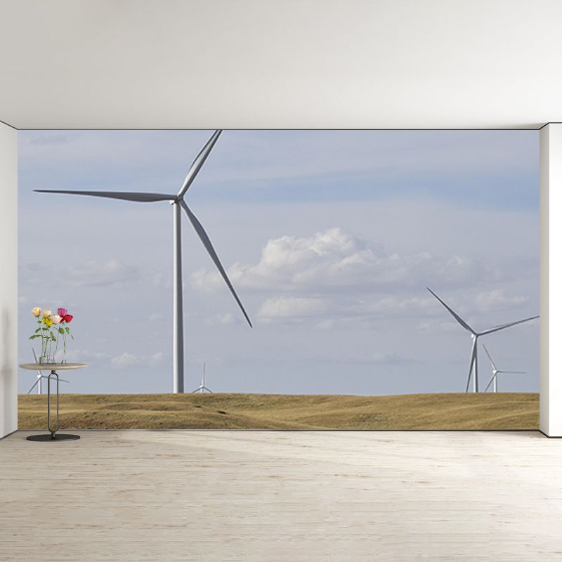 Bedroom Photography Windmill Mural Wallpaper Eco-friendly Mural