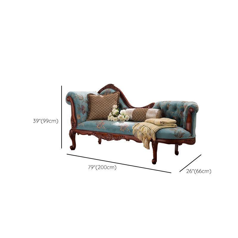 Traditional Chaise Lounge Couch Tufted Chaise Lounge for Bedroom