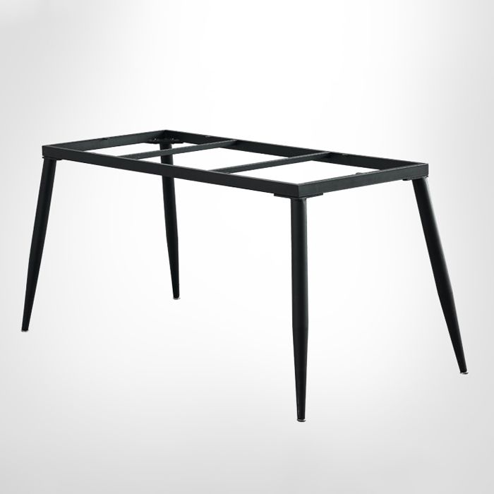 Modern Metal Dining Set 1/4/5 Pieces Rectangle Dining Table Set