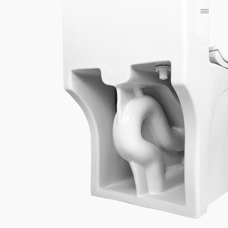 Modern Siphon Jet Toilet Bowl One Piece Bidet Toilet with Seat for Bathroom