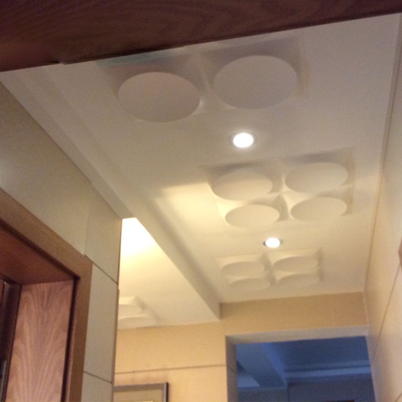 Modern Style PVC Wall Panel Living Room Peel and Stick 3D Wall Paneling