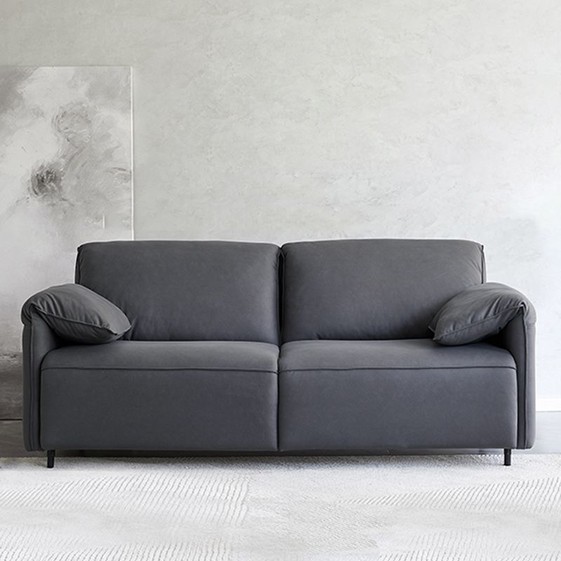 Contemporary Convertible Sofas Cushion Back Futon Sleeper Sofa Bed