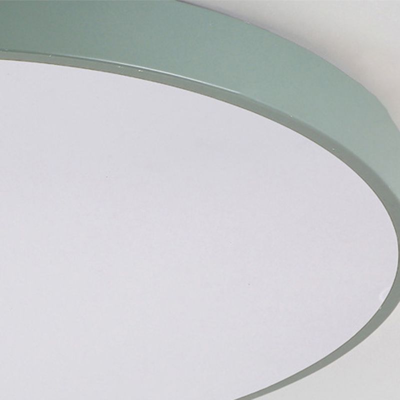 Runde, bündige Acryl-Deckenleuchten im modernen Stil, 1-flammige Einbauleuchten