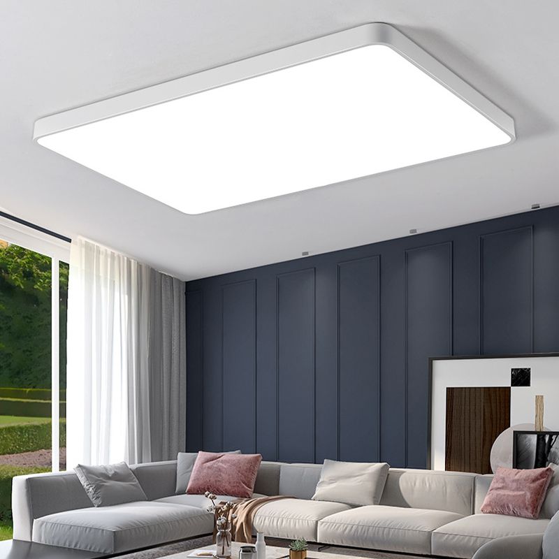 Simplicity Geometric Flush Mount Lighting Acrylic 1 Light Flush Ceiling Lights